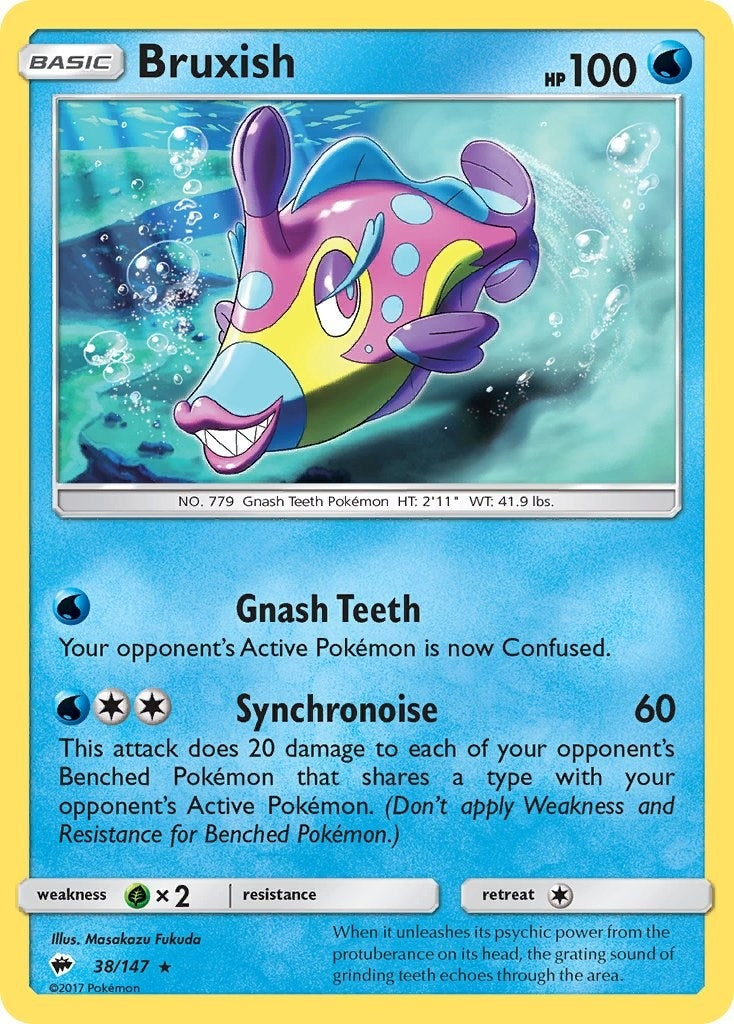 Image for Bruxish (38/147) [SM - Burning Shadows] - Pokemon
