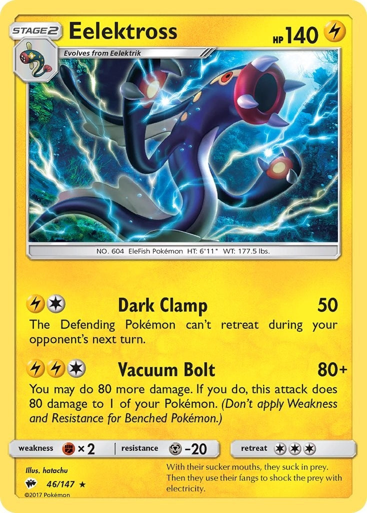 Image for Eelektross (46/147) [SM - Burning Shadows] - Pokemon