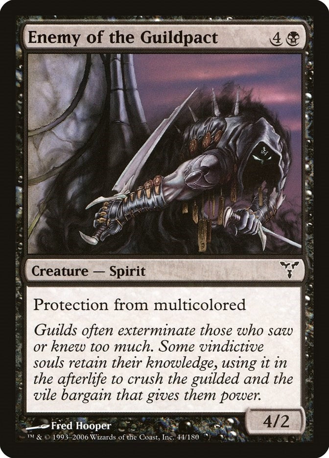 Image for Enemy of the Guildpact (44) [Dissension] - Magic: The Gathering