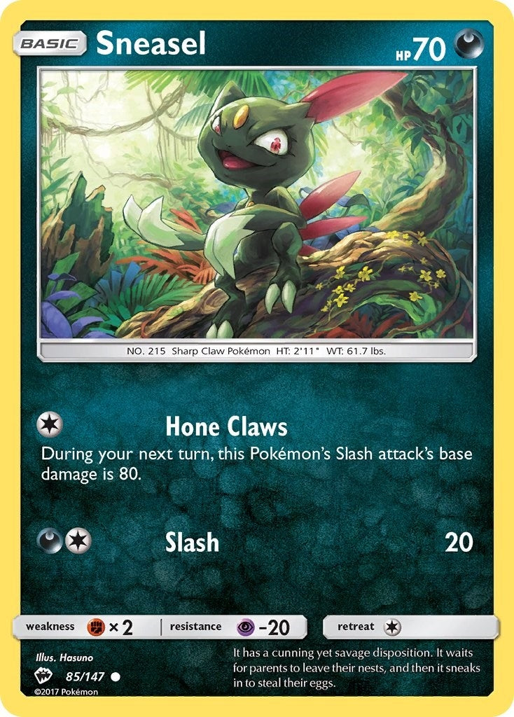 Image for Sneasel (85/147) [SM - Burning Shadows] - Pokemon