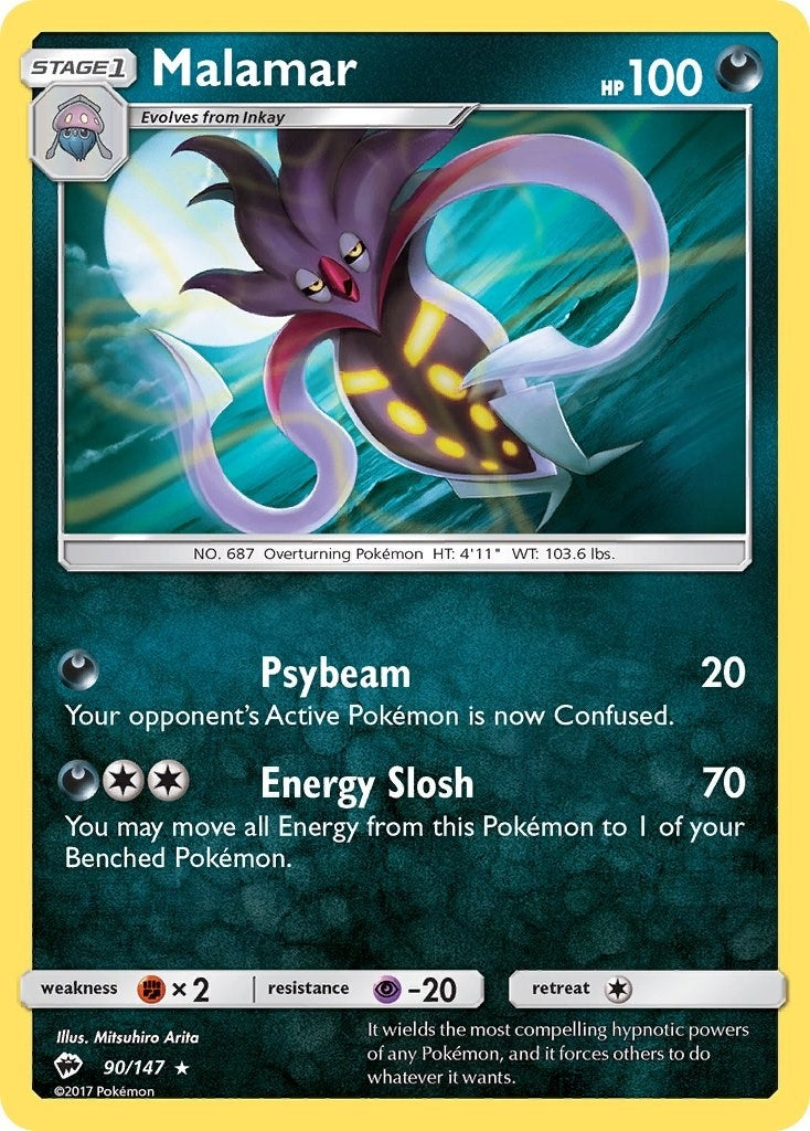 Image for Malamar (90/147) [SM - Burning Shadows] - Pokemon