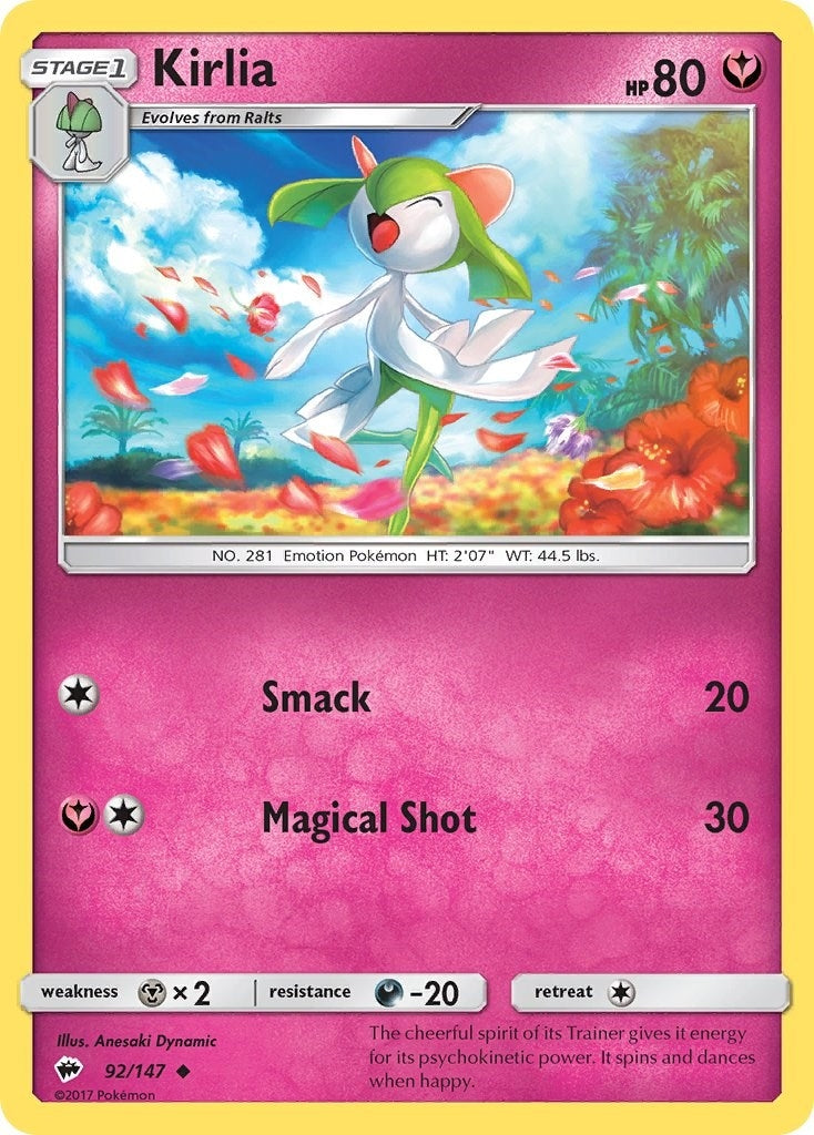 Image for Kirlia (92/147) [SM - Burning Shadows] - Pokemon