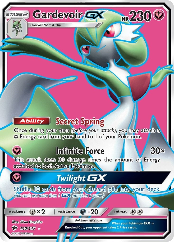 Image for Gardevoir GX (Full Art) (140/147) [SM - Burning Shadows] - Pokemon