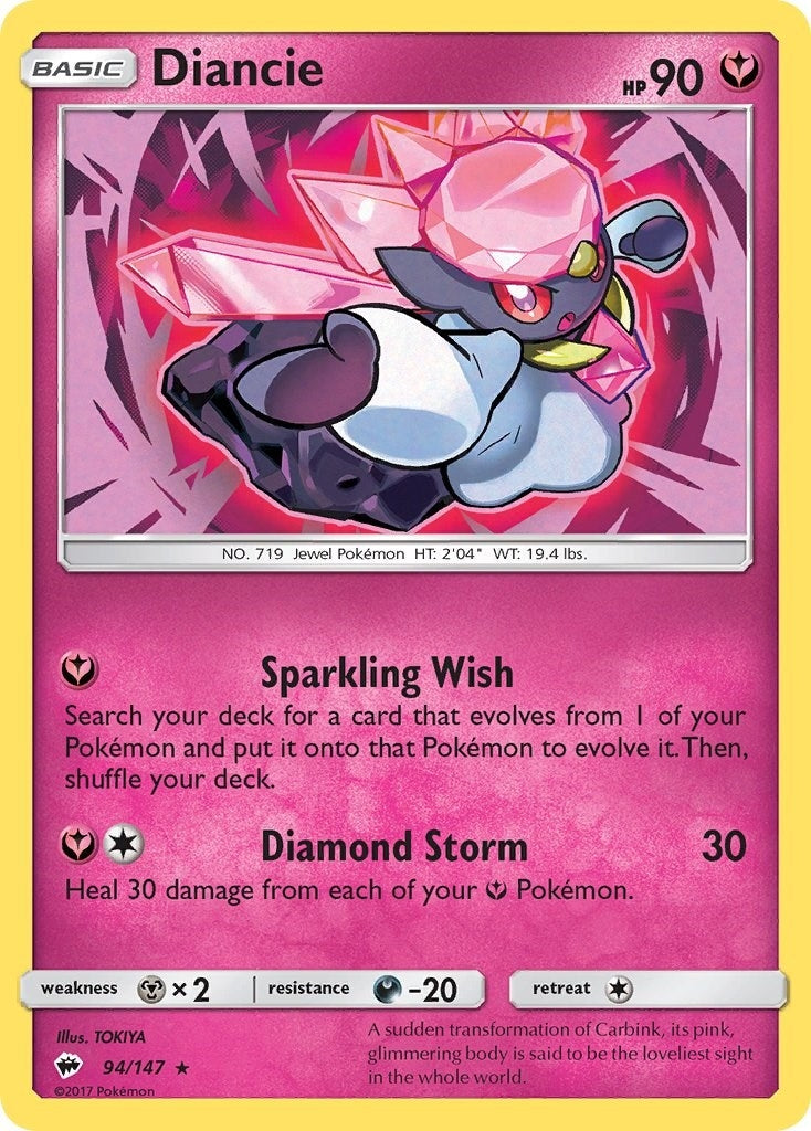 Diancie (94/147) [SM - Burning Shadows]