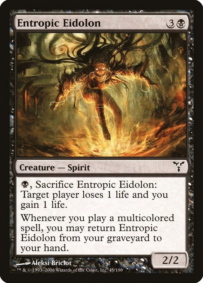 Image for Entropic Eidolon (45) [Dissension] - Magic: The Gathering