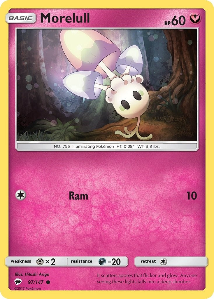 Image for Morelull (97/147) [SM - Burning Shadows] - Pokemon