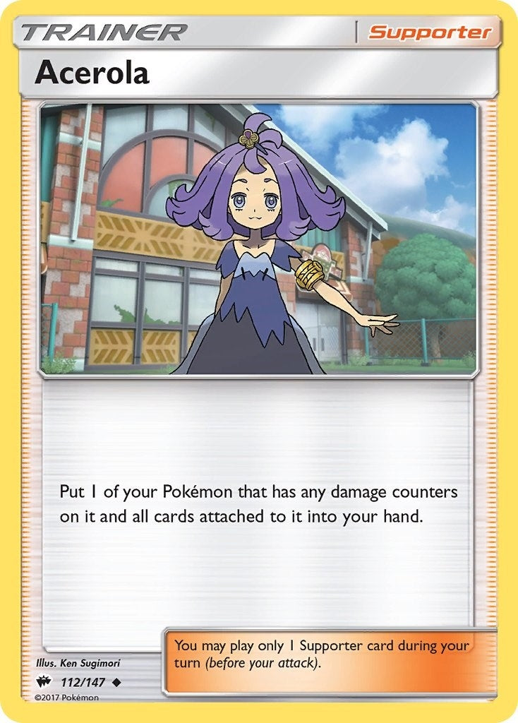 Image for Acerola (112/147) [SM - Burning Shadows] - Pokemon