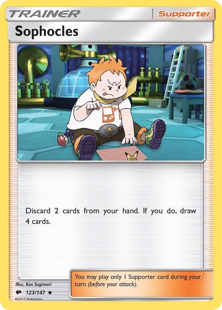 Image for Sophocles (123/147) [SM - Burning Shadows] - Pokemon