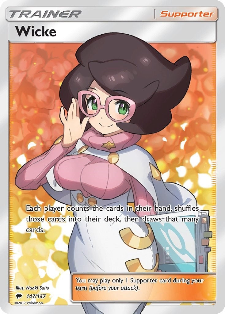 Image for Wicke (Full Art) (147/147) [SM - Burning Shadows] - Pokemon