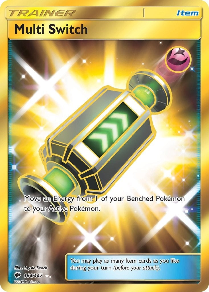 Image for Multi Switch (Secret) (164/147) [SM - Burning Shadows] - Pokemon