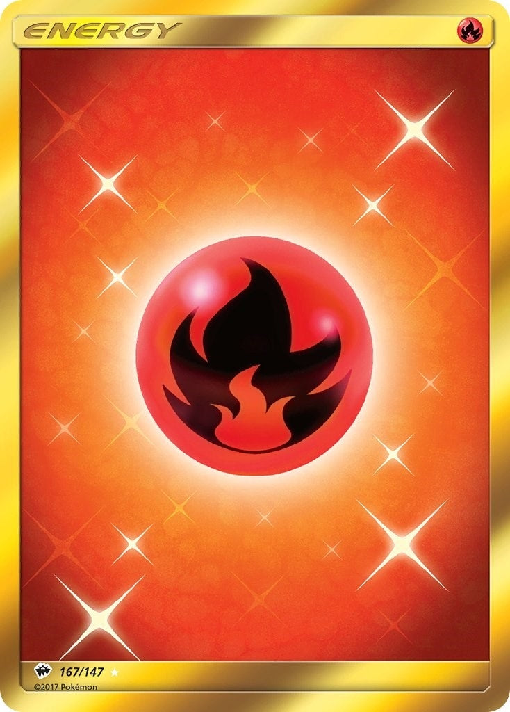Image for Fire Energy (Secret) (167/147) [SM - Burning Shadows] - Pokemon