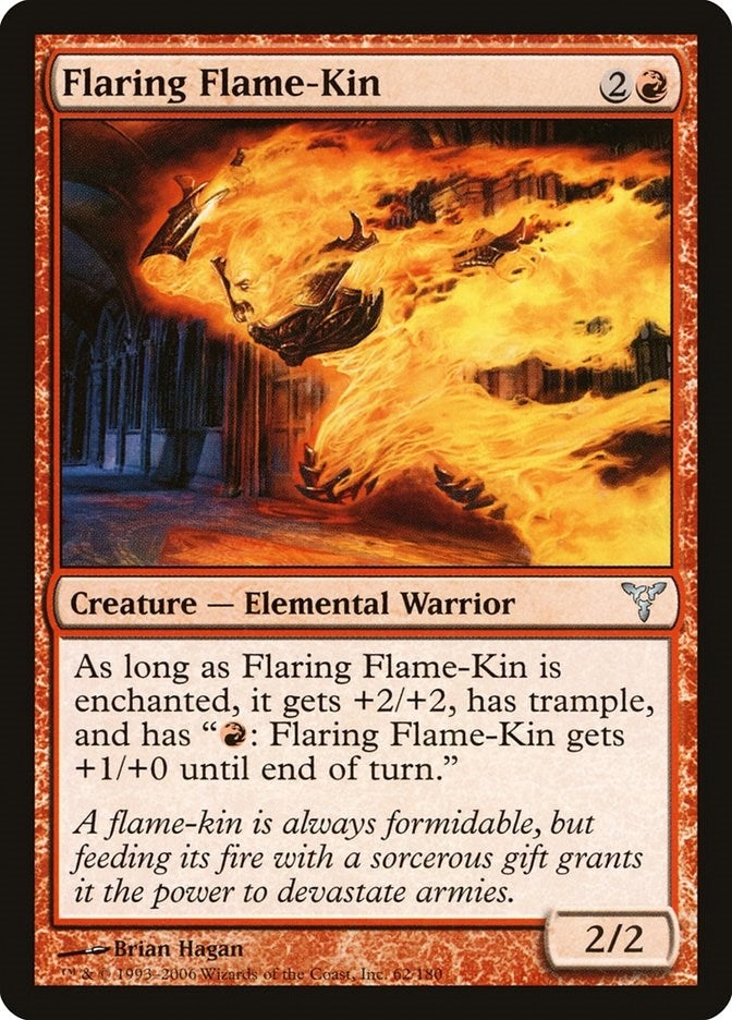 Image for Flaring Flame-Kin (62) [Dissension] - Magic: The Gathering