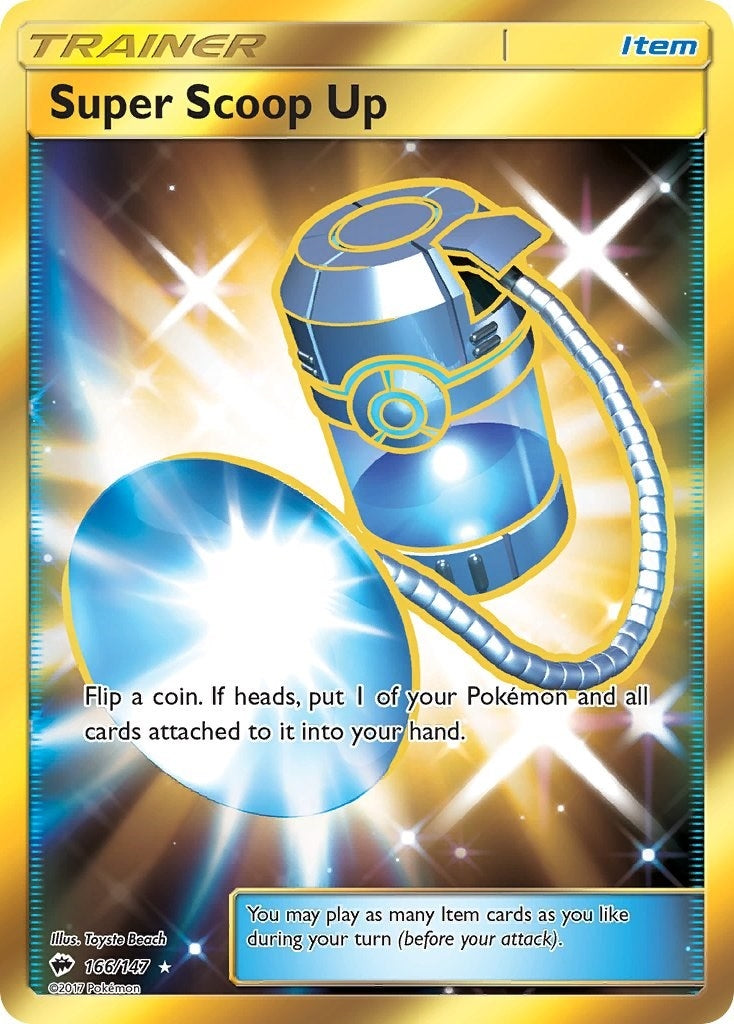 Image for Super Scoop Up (Secret) (166/147) [SM - Burning Shadows] - Pokemon