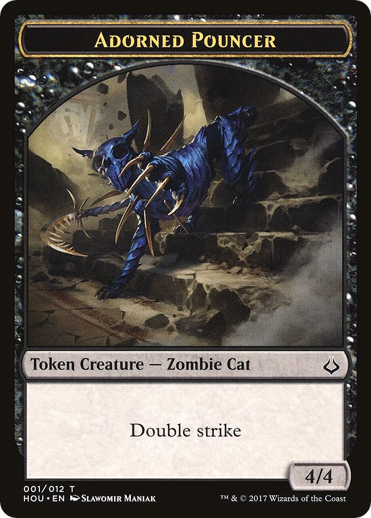 Image for Adorned Pouncer // Horse Double-Sided Token (1 // 10) [Hour of Devastation] - Magic: The Gathering