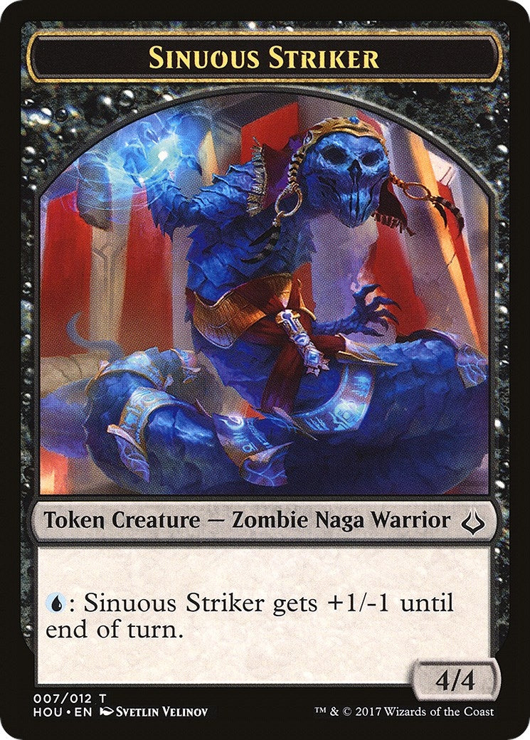 Image for Sinuous Striker // Zombie Double-Sided Token (7 // 20) [Hour of Devastation] - Magic: The Gathering