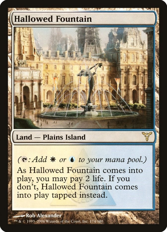 Image for Hallowed Fountain (174) [Dissension] - Magic: The Gathering