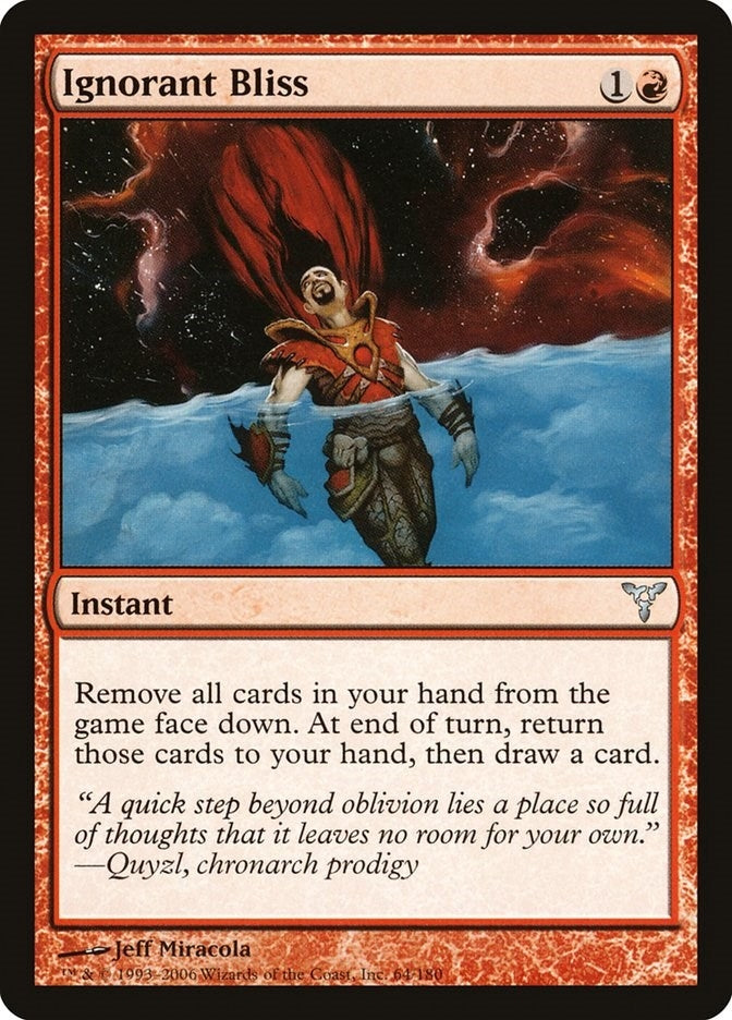Image for Ignorant Bliss (64) [Dissension] - Magic: The Gathering