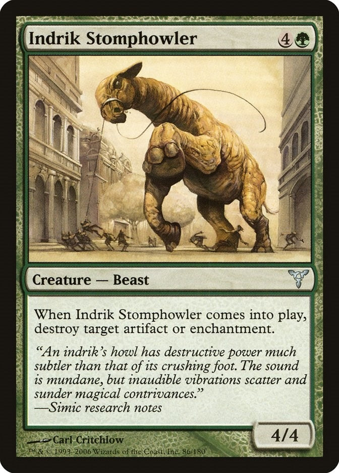 Image for Indrik Stomphowler (86) [Dissension] - Magic: The Gathering