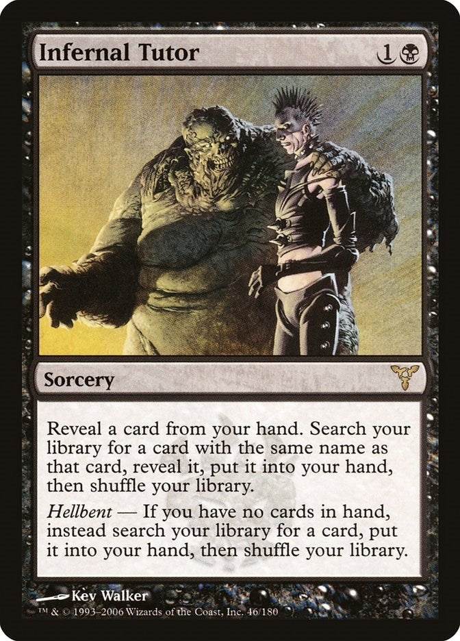 Image for Infernal Tutor (46) [Dissension] - Magic: The Gathering