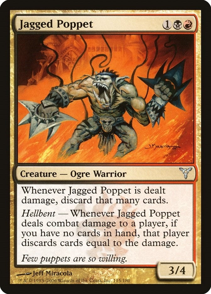 Image for Jagged Poppet (115) [Dissension] - Magic: The Gathering