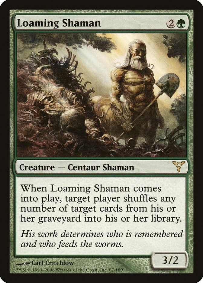 Image for Loaming Shaman (87) [Dissension] - Magic: The Gathering