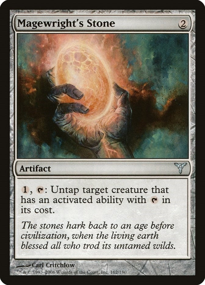 Image for Magewright's Stone (162) [Dissension] - Magic: The Gathering