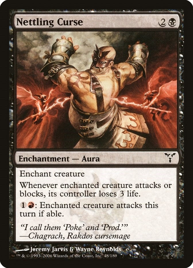 Image for Nettling Curse (48) [Dissension] - Magic: The Gathering