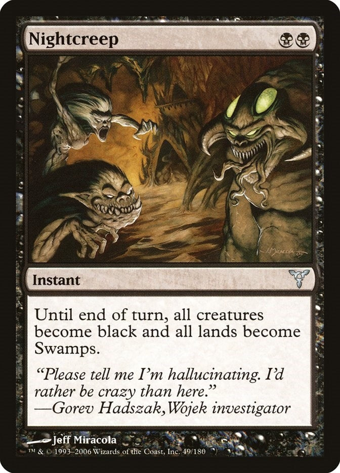 Image for Nightcreep (49) [Dissension] - Magic: The Gathering