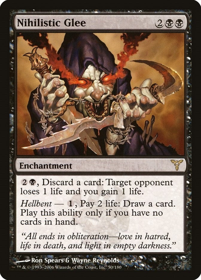 Image for Nihilistic Glee (50) [Dissension] - Magic: The Gathering