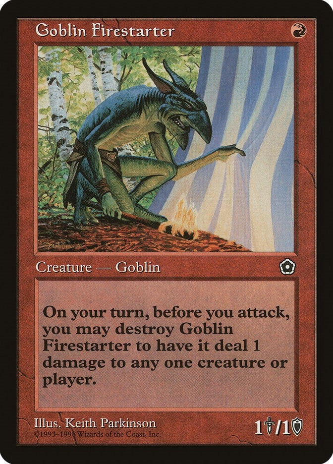 Image for Goblin Firestarter [Portal Second Age] - Magic: The Gathering