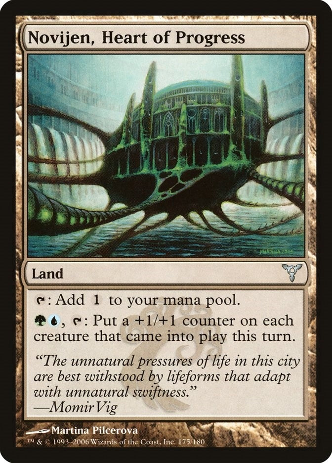 Image for Novijen, Heart of Progress (175) [Dissension] - Magic: The Gathering