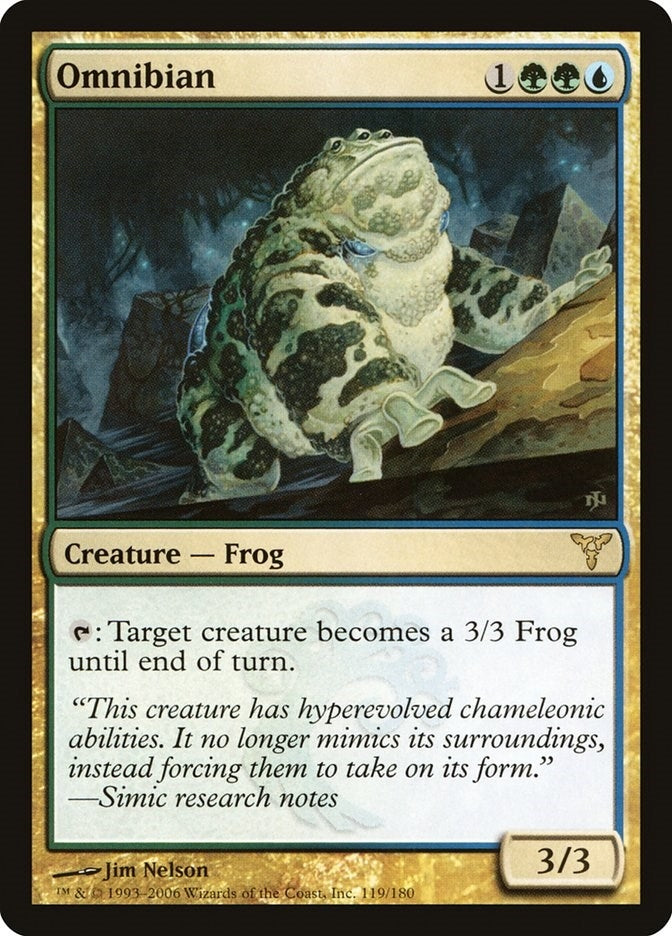 Image for Omnibian (119) [Dissension] - Magic: The Gathering
