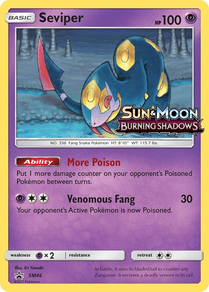 Image for Seviper - SM46 (Prerelease) (SM46) [SM Promos] - Pokemon