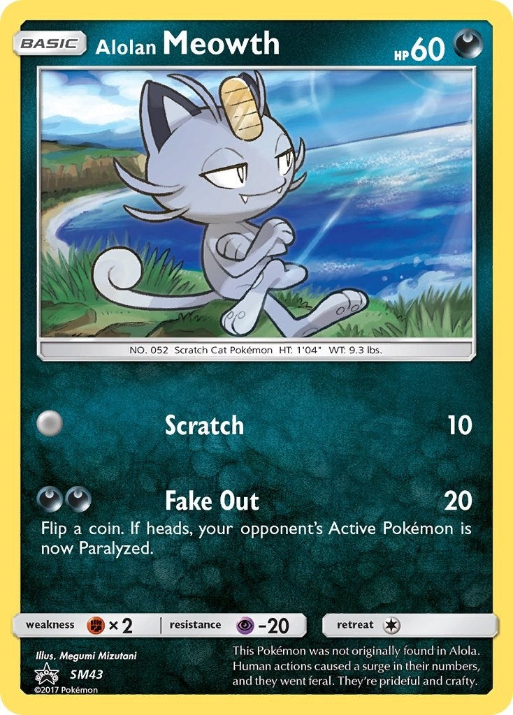 Image for Alolan Meowth - SM43 (SM43) [SM Promos] - Pokemon