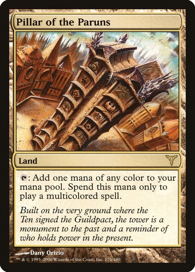 Image for Pillar of the Paruns (176) [Dissension] - Magic: The Gathering