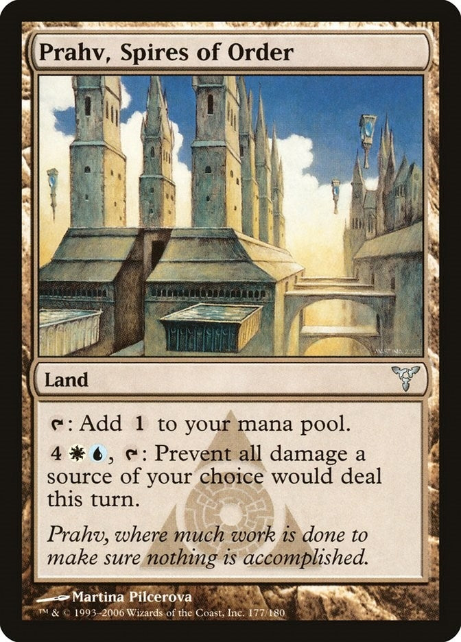 Image for Prahv, Spires of Order (177) [Dissension] - Magic: The Gathering