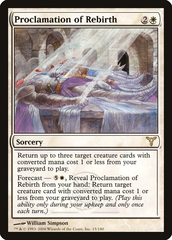 Image for Proclamation of Rebirth (15) [Dissension] - Magic: The Gathering