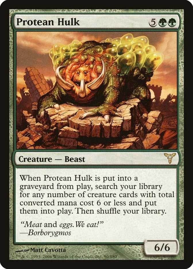 Image for Protean Hulk (90) [Dissension] - Magic: The Gathering
