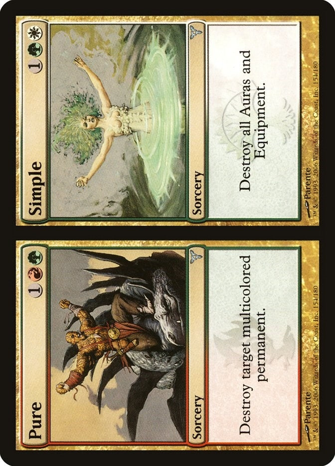 Image for Pure // Simple (154) [Dissension] - Magic: The Gathering