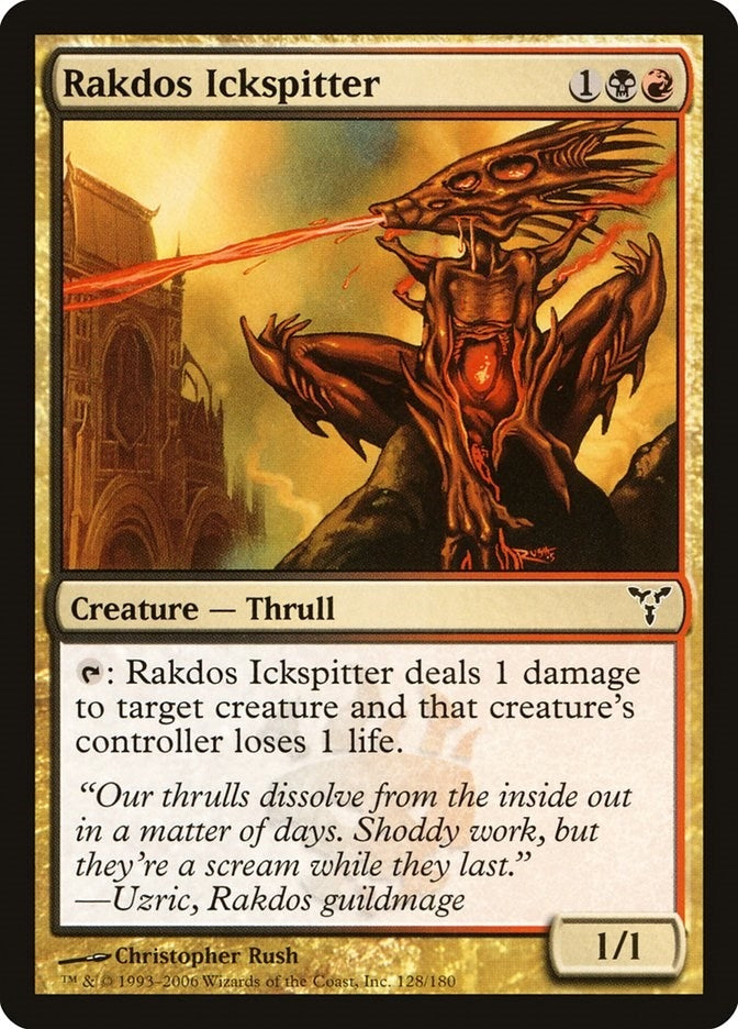 Image for Rakdos Ickspitter (128) [Dissension] - Magic: The Gathering