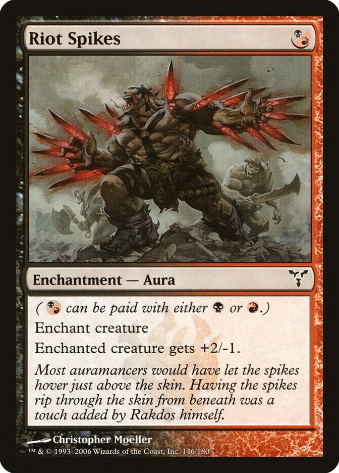 Image for Riot Spikes (146) [Dissension] - Magic: The Gathering