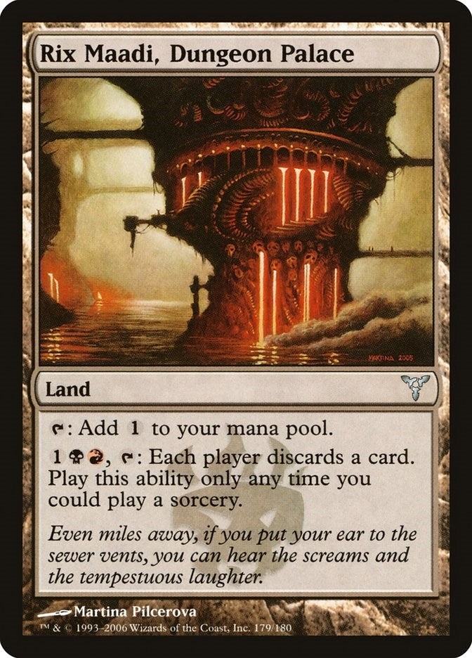 Image for Rix Maadi, Dungeon Palace (179) [Dissension] - Magic: The Gathering