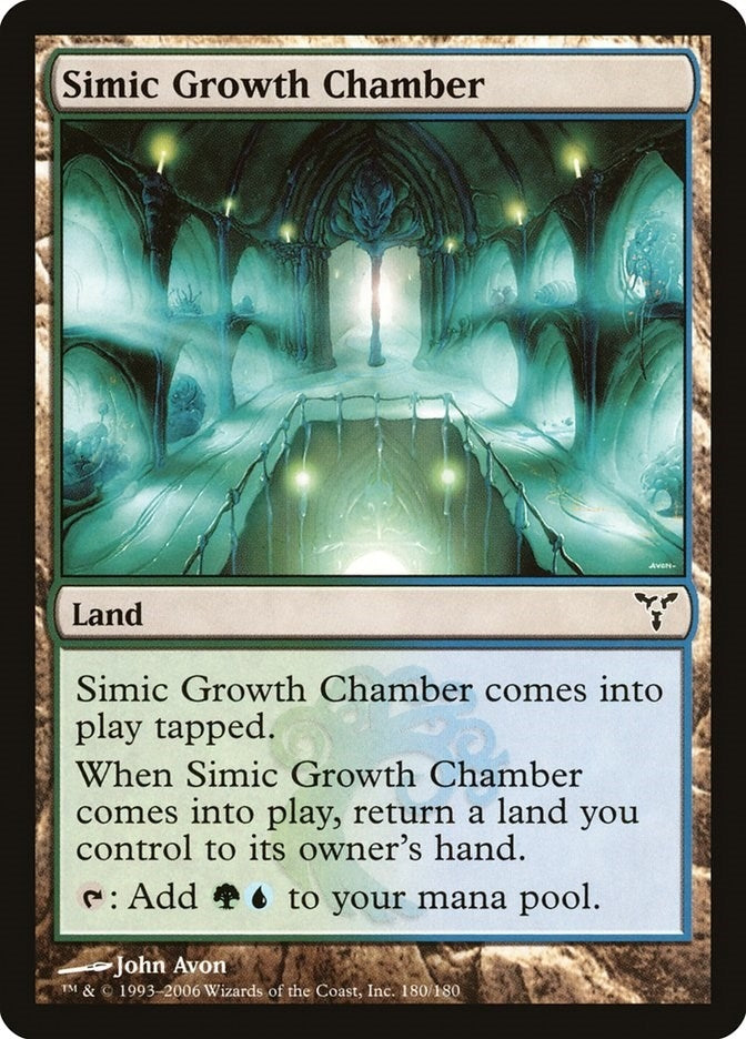 Image for Simic Growth Chamber (180) [Dissension] - Magic: The Gathering