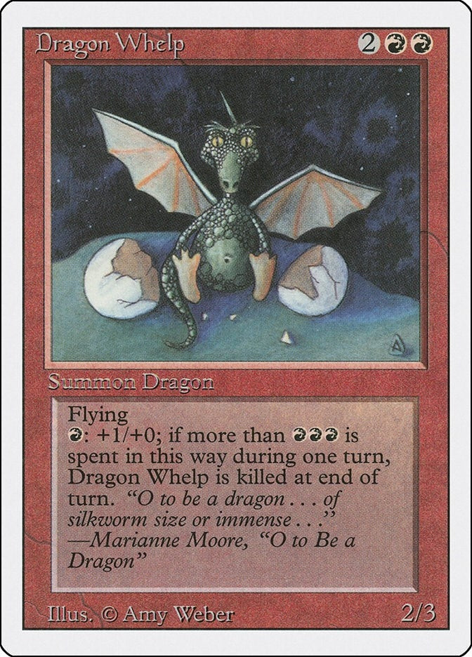 Image for Dragon Whelp [Revised Edition] - Magic: The Gathering