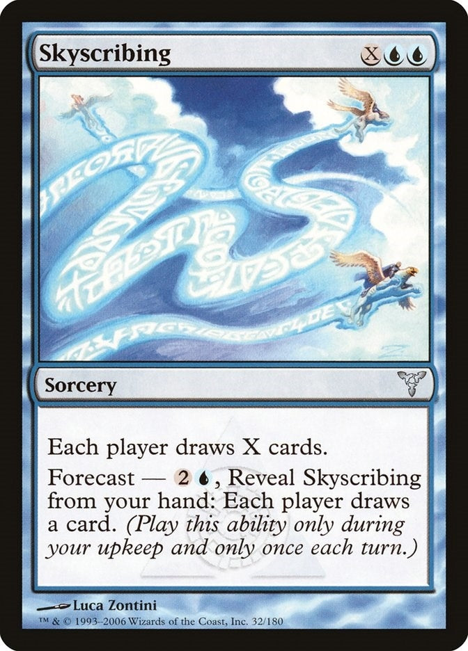Image for Skyscribing (32) [Dissension] - Magic: The Gathering