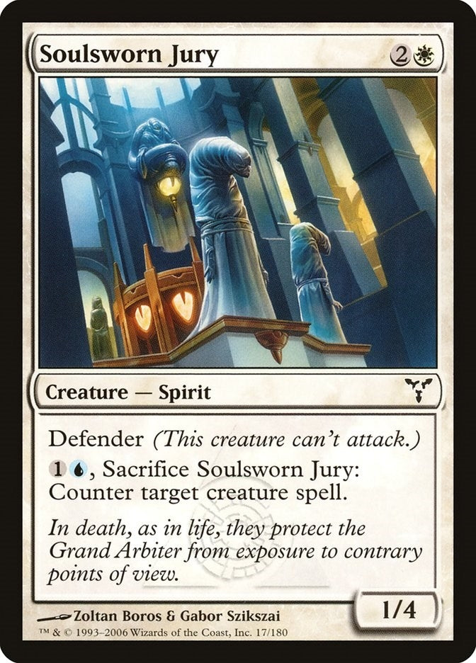 Image for Soulsworn Jury (17) [Dissension] - Magic: The Gathering