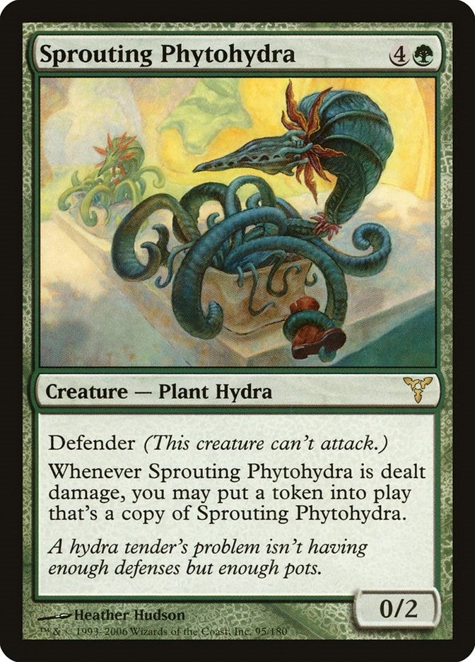 Image for Sprouting Phytohydra (95) [Dissension] - Magic: The Gathering