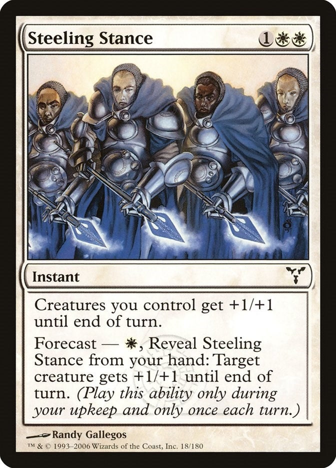 Image for Steeling Stance (18) [Dissension] - Magic: The Gathering