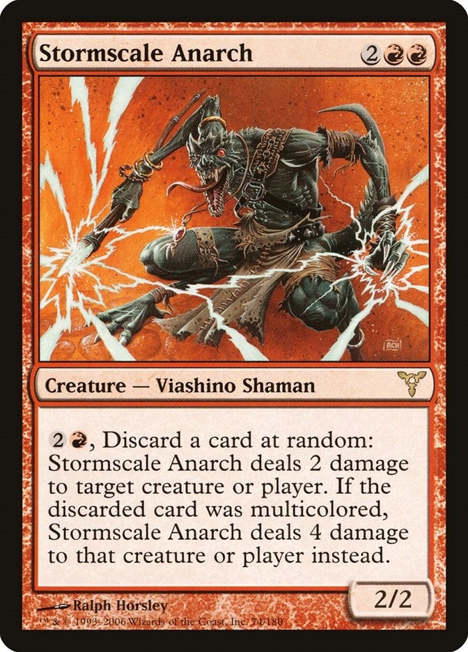 Image for Stormscale Anarch (74) [Dissension] - Magic: The Gathering