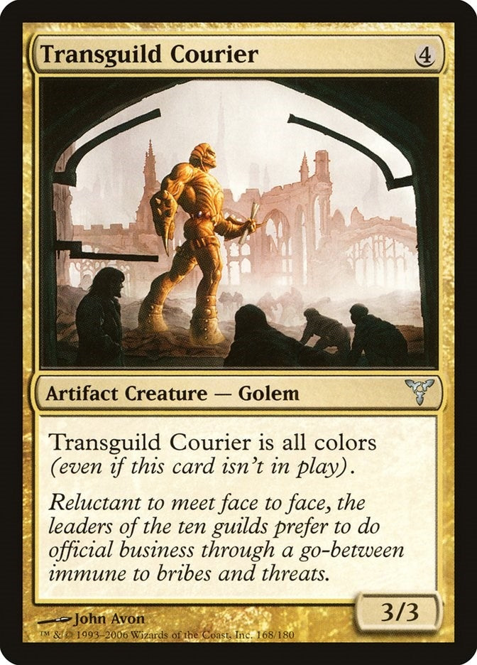Image for Transguild Courier (168) [Dissension] - Magic: The Gathering